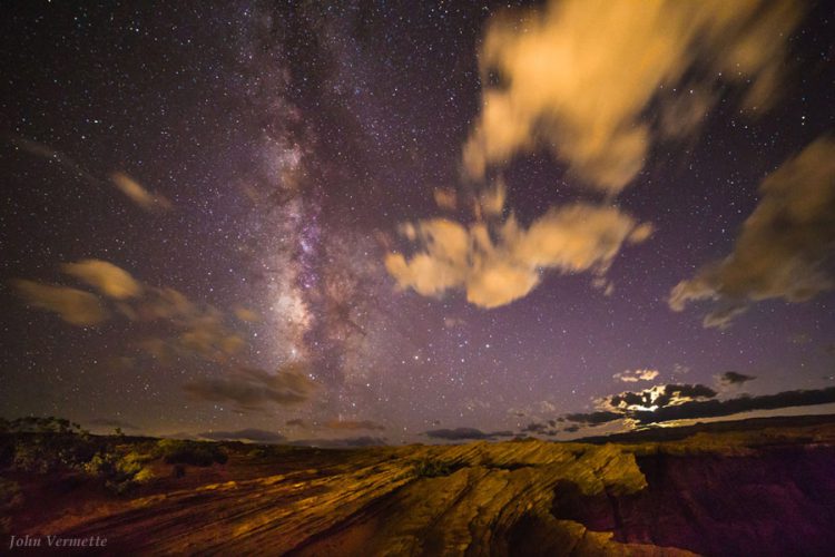 Clouds and the Milky Way