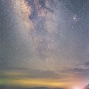 Summer Milky Way over Dongwu Bay