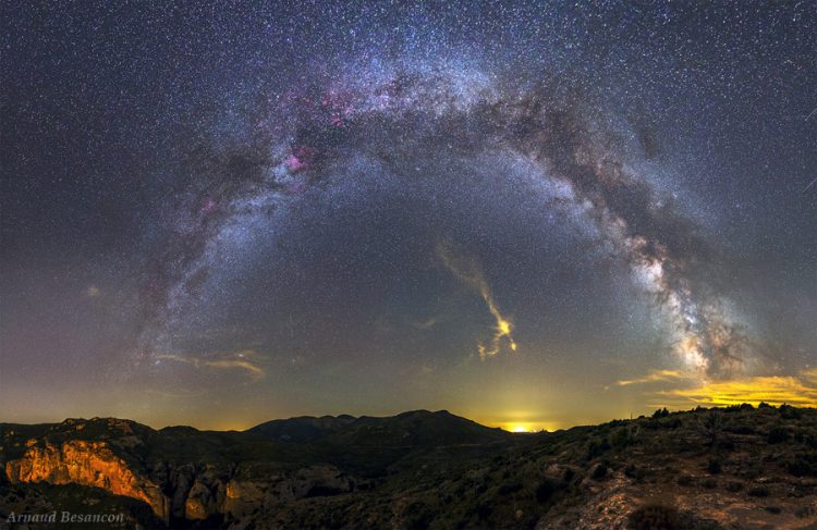 The Milky Way Arc