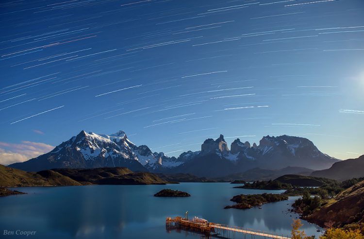 Torres del Paine Star Trails