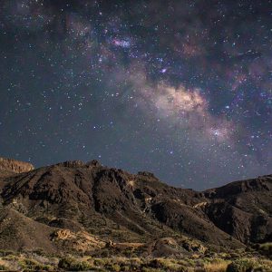 MilkyWay Rising over the Caldera