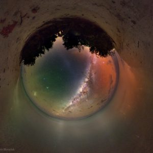 The Colorful Lagoon Reflection