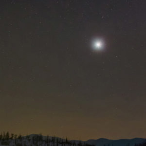Venus and Comet Catalina