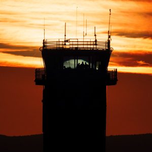 Sunrise Beyond Control Tower