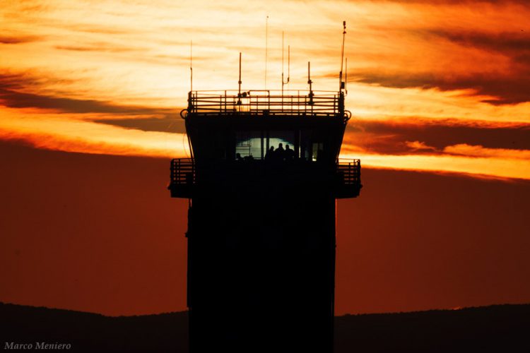 Sunrise Beyond Control Tower