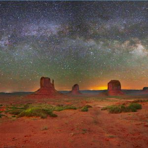 Monument Valley at Night