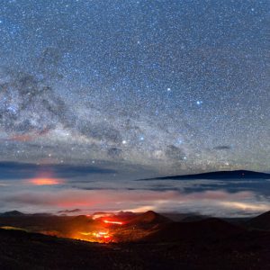 Milky Way Over Big Island