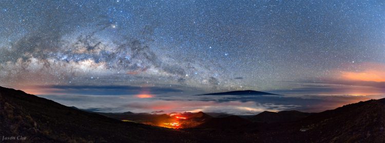 Milky Way Over Big Island