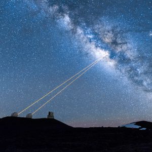 Two Eyes on the Milky Way Core
