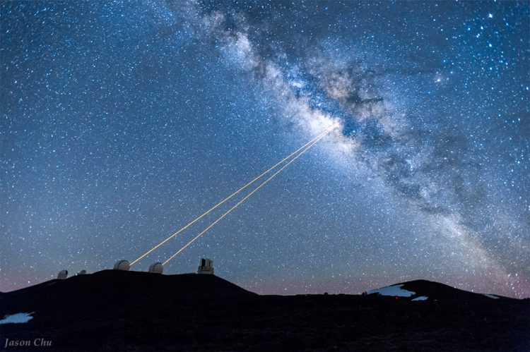 Two Eyes on the Milky Way Core