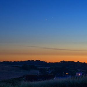 Venus & Jupiter Over Freshwater Bay