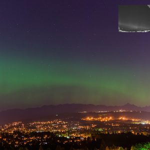 Aurora Above Vancouver
