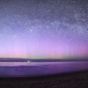 Aurora Over the Baltic Sea