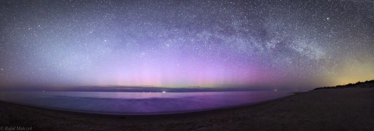 Aurora Over the Baltic Sea