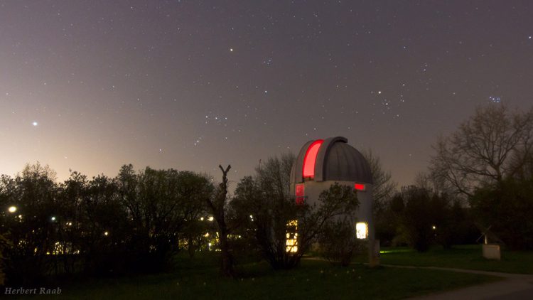 Winter Stars over Kepler Observatory