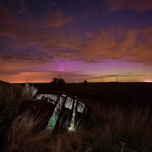 Aurora over the Prairie