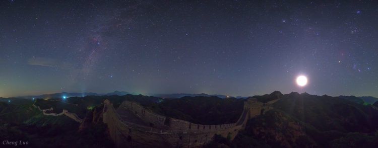 Summer & Winter Constellations and Great Wall