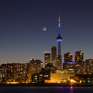 Bright Lights over the City