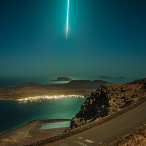 Fireball Over La Graciosa