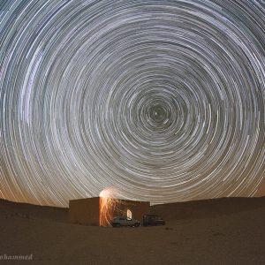 Silent Desert Night Hours