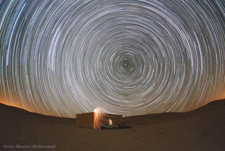 Silent Desert Night Hours
