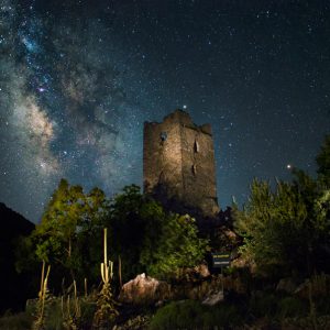 Kitriniari Castle Under the Stars