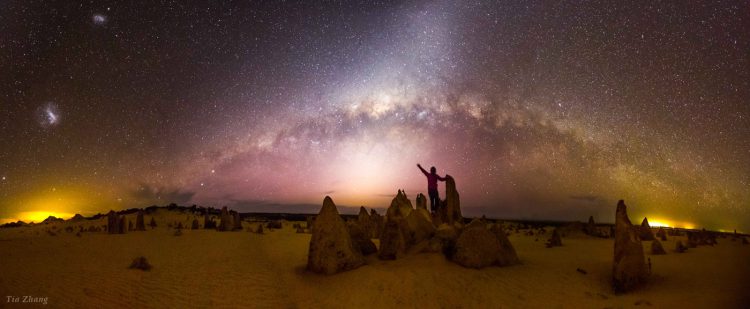 Pinnacles with the Zodiacal Light