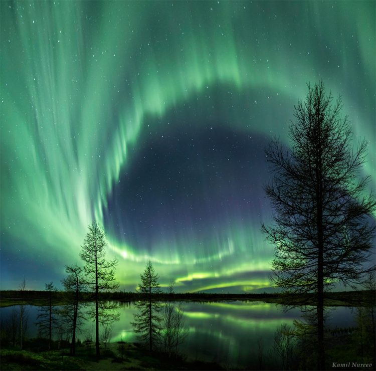 In Autumn Dance (photo composite)