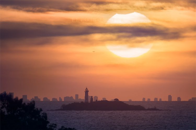 Partial Solar Eclipse from Uruguay (HDR)