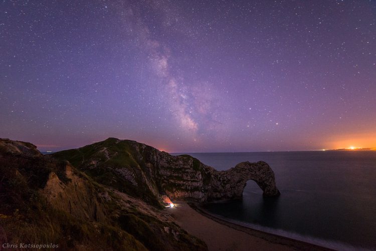 Durdle Door and Milky Way
