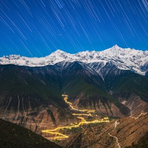 Xi Dang Villiage Under the Stars