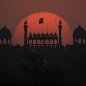 Sun Meets Red Fort