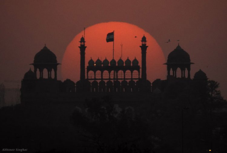 Sun Meets Red Fort