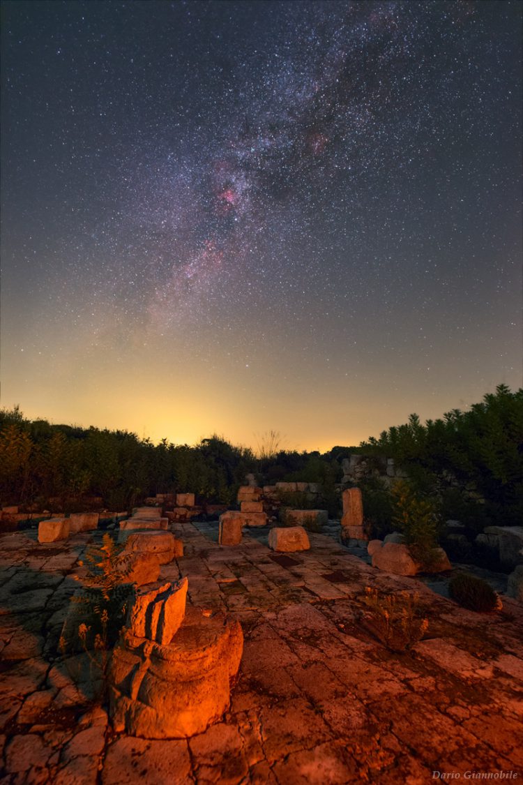 Milky Way Over St Michael Church