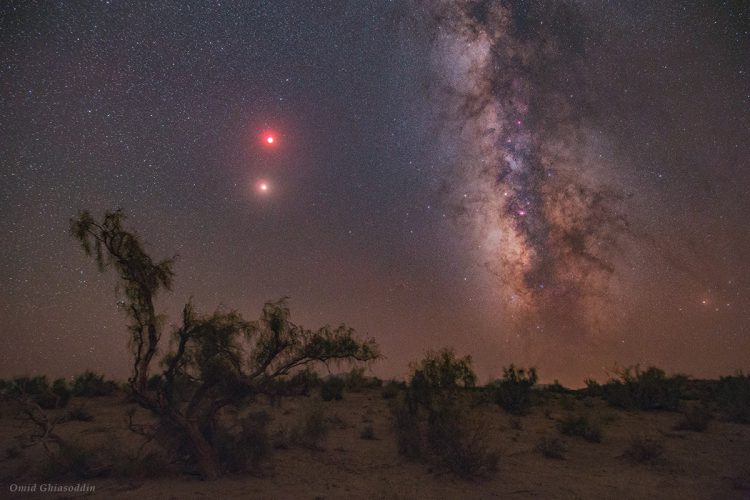 Red Mars and Redder Moon