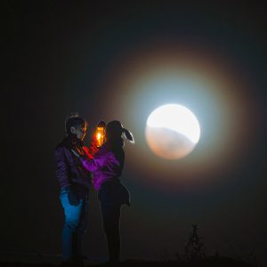 Romantic Lunar Eclipse