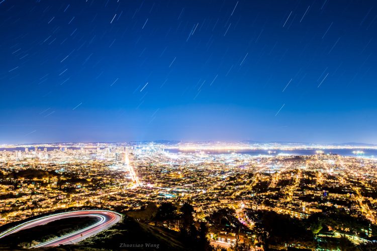 San Francisco Startrails