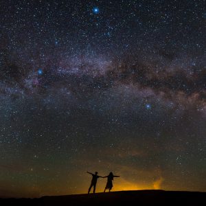 Death Valley Milky Way Rainbow