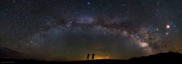 Death Valley Milky Way Rainbow