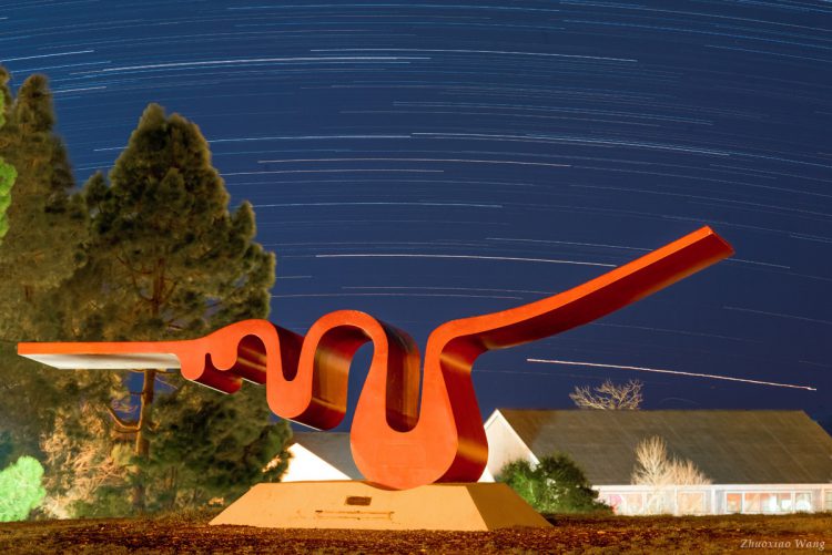 Glimpse of Canopus at 37 Degrees North