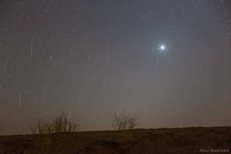 Shadow Casting by Venus (composite)