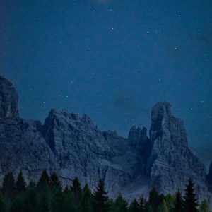 Red Planet Above Cridola