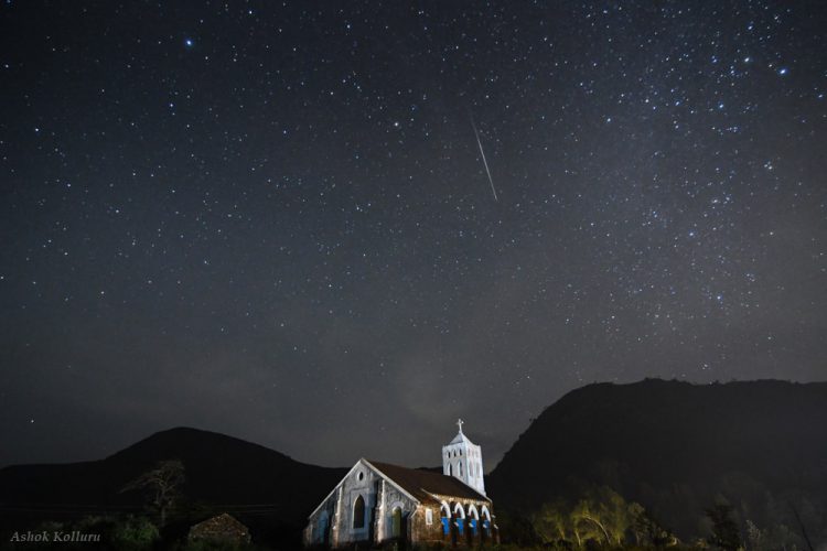 Geminid at Araku Church