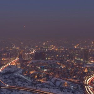 Super Blue Blood Moon over Tehran