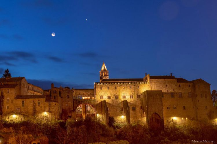 Conjunction Above Palazzo Dei Papi