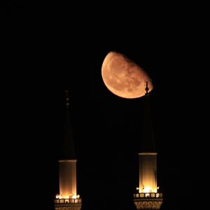 Mosque and Moon