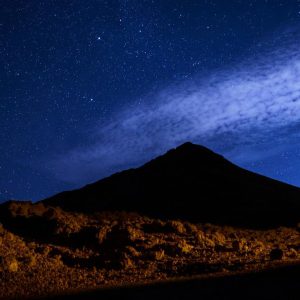 Night Sky on the Volcano