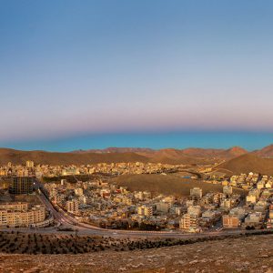 Earth Shadow from Shahrekord