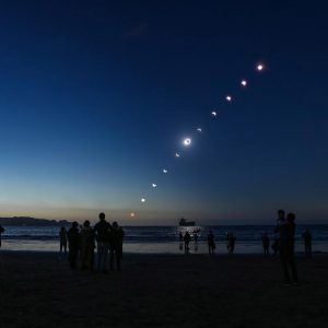 Moon Shadow Eats the Erath (Composite)