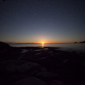 Moonrise from Coal Point
